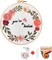 2 Pack Embroidery Kit for Beginners, Adults, DIY Cross Stitch Kit of Stamped Floral Pattern for Embroiery Craft Lovers